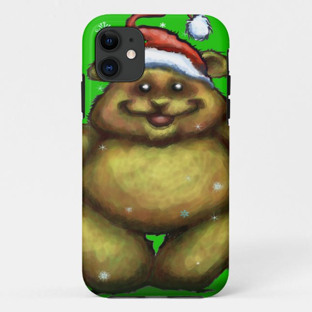 Beary Christmas Case-Mate iPhone Case (Back)