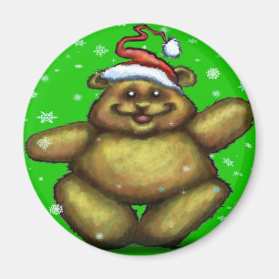 Beary Christmas Magnet