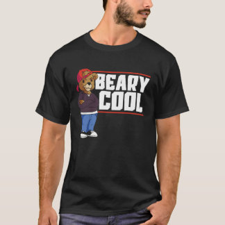 Beary Cool Bear Lover Wildlife Animal Bear 1 T-Shirt