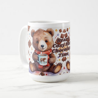 Beary Cosy Hot Chocolate Time mug