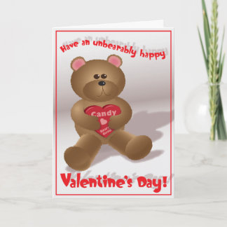Beary Good Valentine - Greeting Card