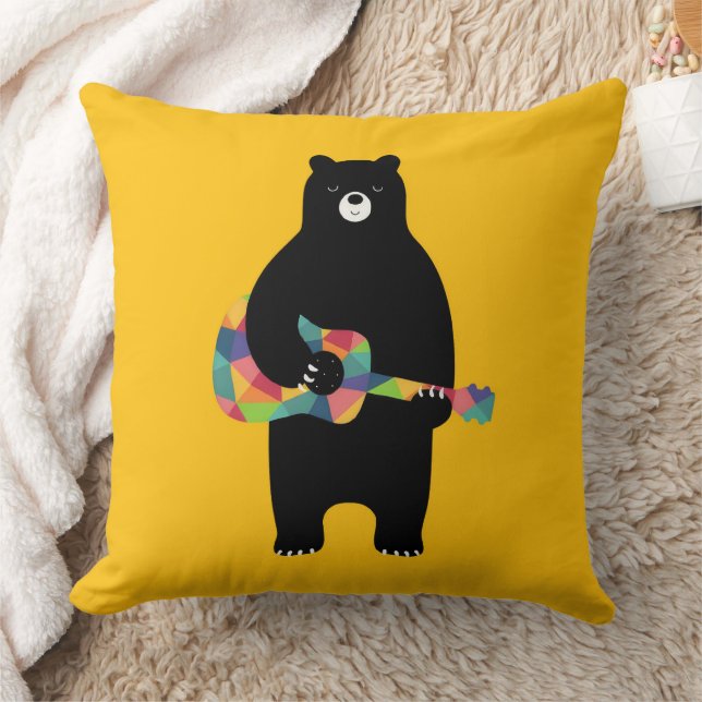 Beary Melodies Cushion (Blanket)