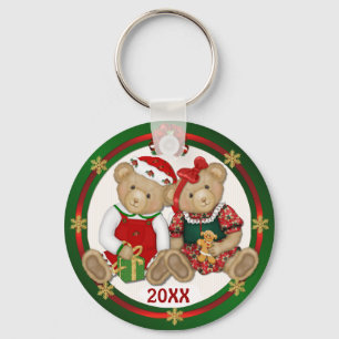 Beary Merry Christmas 20XX Key Ring