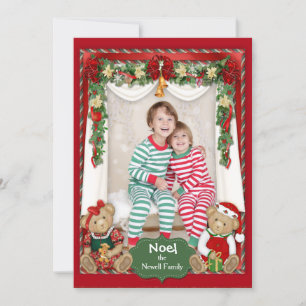 Beary Merry Christmas Photo Card