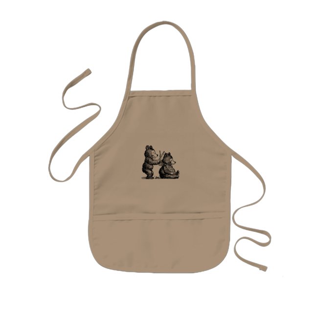 Beary Nice Hairdresser Kids Apron (Front)