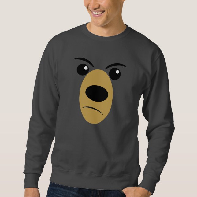 Beary Scary Face Sweatshirt (Front)