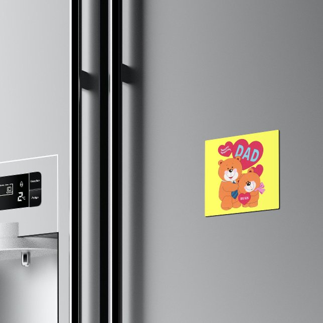 Beary Special Dad Magnet (Creator Uploaded)