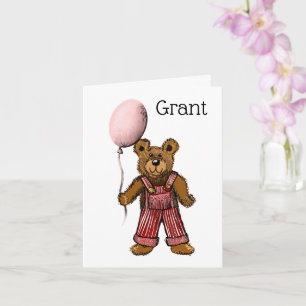 Beary Wild about you Card