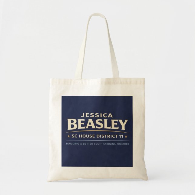 Beasley for SC House District 11 Tote Bag (Front)