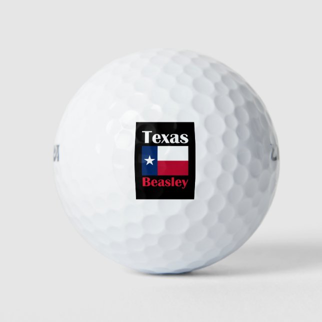 Beasley TX Golf Balls (Front)