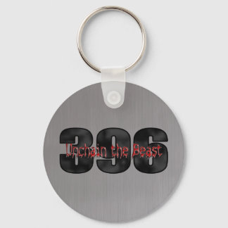 beast 396 big block brushed steel key ring