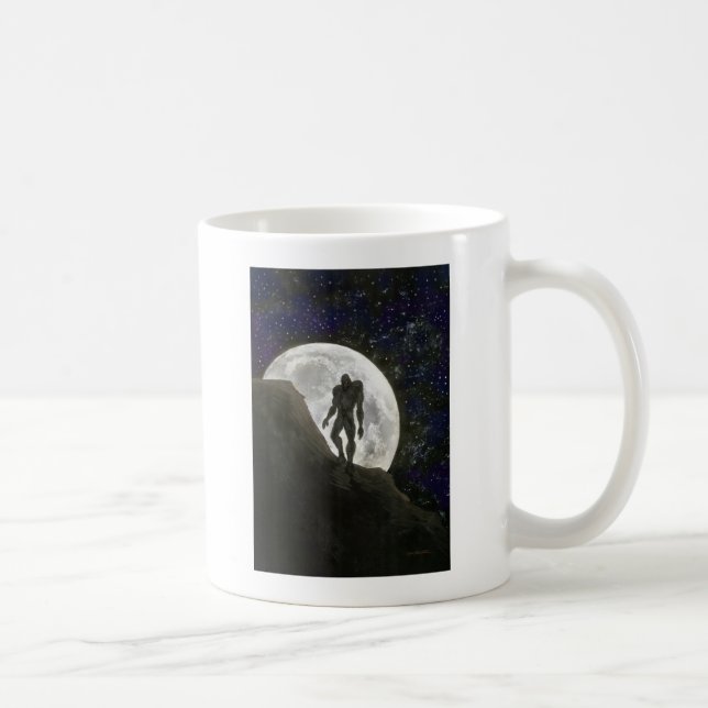 Beast at Full Moon Coffee Mug (Right)