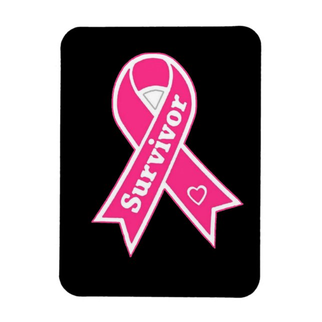Beast Cancer Survivor Magnet (Vertical)