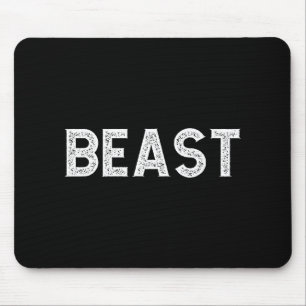 Beast Cool Men's Gym Workout Sport Muscle Bodybuil Mouse Pad