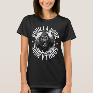 Beast Gorilla Mode Bodybuilding Boxing Gym Workout T-Shirt