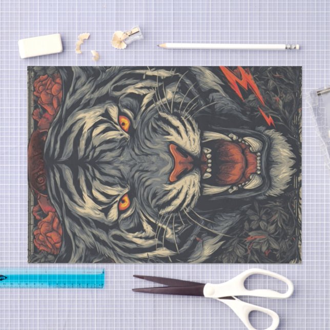 Beast Mode5 Tissue Paper (Craft)