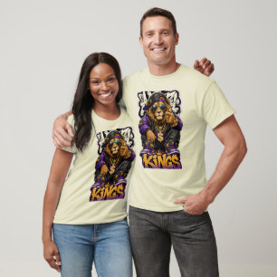 Beast Mode Alpha Lion – Train Like a King Gym Moti T-Shirt