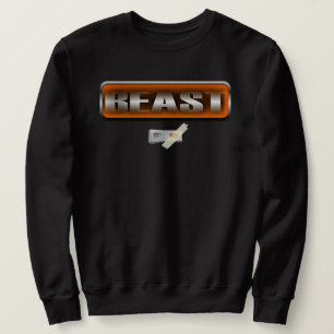 Beast Mode On Gym Workout Motivation Graphic Sweatshirt