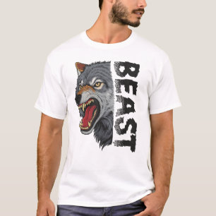 Beast Mode Wolf Tee
