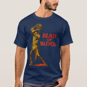 Beast of Blood Retro 60s Cult Horror Movie T-Shirt