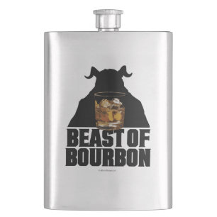 Beast Of Bourbon Hip Flask