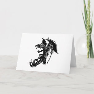 Beast of the Night Dragon Customisable Dragon Card