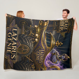 Beast Rider/Lazarus Genie large blanket