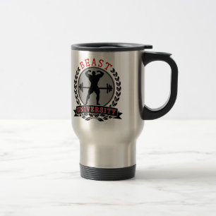 Beast University Bodybuilding Travel Mug