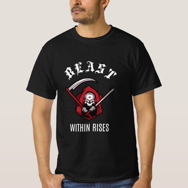 Beast Within Rises T-Shirt (Front)