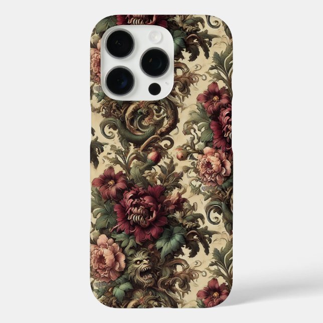 Beastly Bouquet – Gothic Victorian Case-Mate iPhone Case (Back)