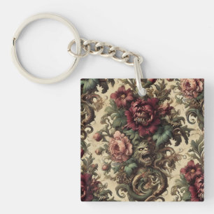 Beastly Bouquet – Gothic Victorian Key Ring