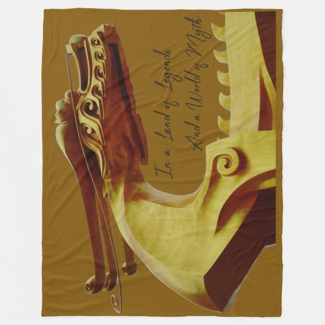 Beasts of Legend Fleece Blanket (Front)