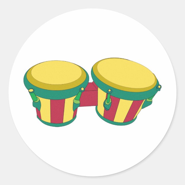 Beat Classic Round Sticker (Front)