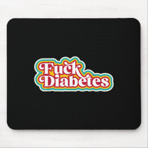 Beat Diabetes - Insulin Resistant High Blood Sugar Mouse Pad