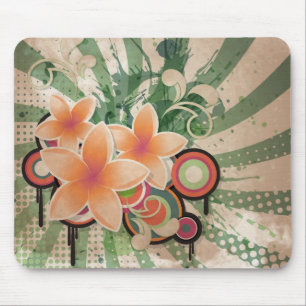 Beat Flowers Mouse Pad