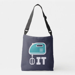 BEAT it Funny Cooking Music Trendy Crossbody Bag