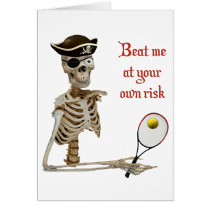 Beat Me Tennis Pirate