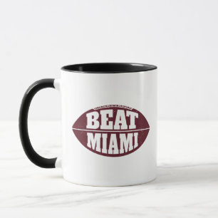 Beat Miami Vintage Aggie Football Gameday Saturday Mug