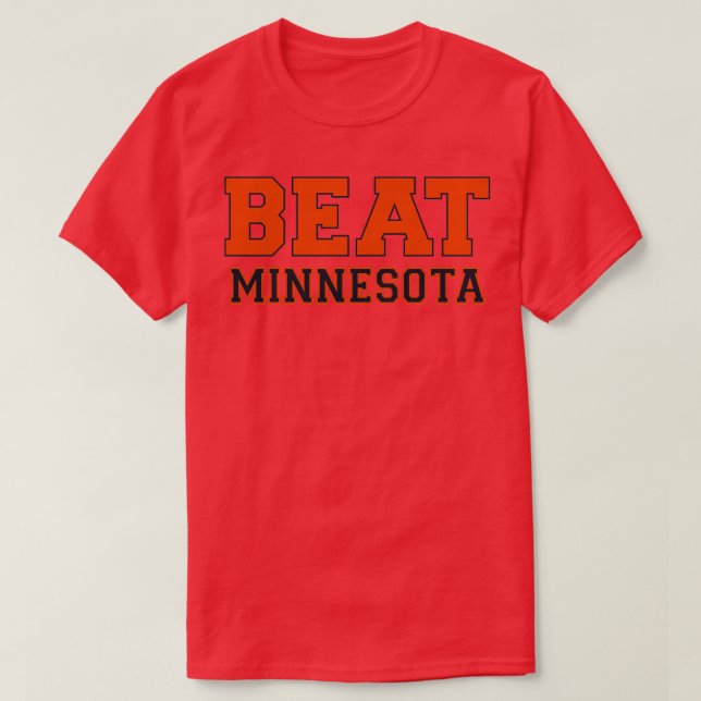 Beat Minnesota T-Shirt (Design Front)