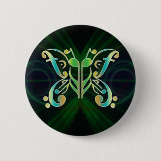 Beat-terfly colourful button