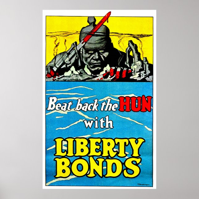 Beat the Huns - Print (Front)