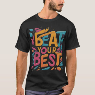 Beat Your Best" Motivational T-Shirt