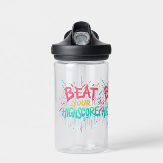 Beat Your Highscore Water Bottle