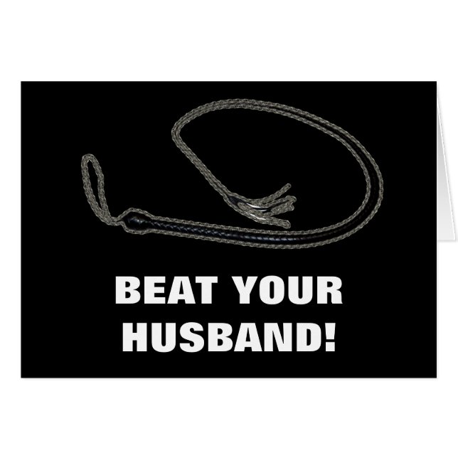 BEAT YOUR HUSBAND! (Front Horizontal)