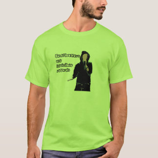 Beatboxers use invisible records. T-Shirt
