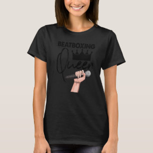 Beatboxing Queen Women  Tape Recorder T-Shirt