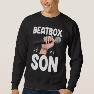 Beatboxing Son Women   Tape Recorder   Sweatshirt