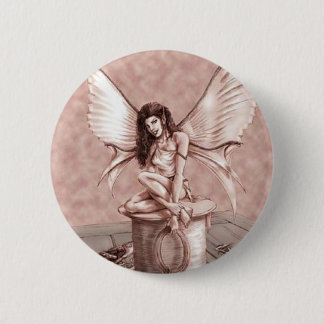 beatDayPinkFairy 6 Cm Round Badge