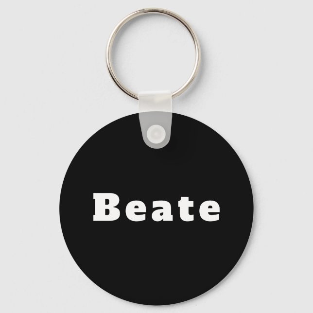 Beate Key Ring (Front)