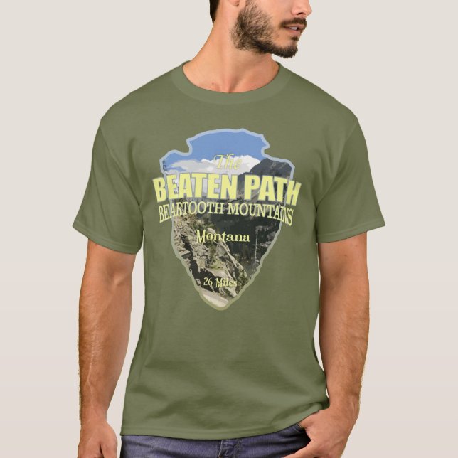 Beaten Path (arrowhead) T-Shirt (Front)